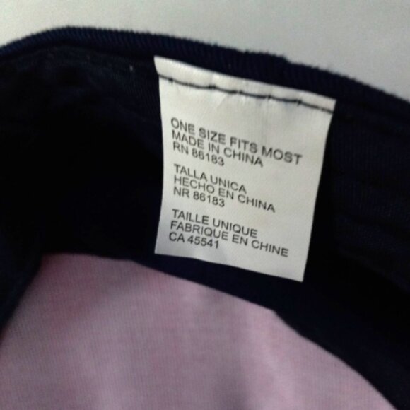 Women’s USA Patriotic Baseball Cap Hat Stars & Stripes Rhinestones Adjustable - Picture 5 of 8